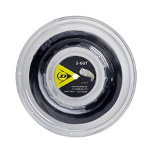 Dunlop Tennissaite Synthetic Gut (Allround) schwarz 200m Rolle